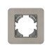 Рамка алюминиевая на 1 пост Arlight FRM-AKIRY-AL-1-SR 049680