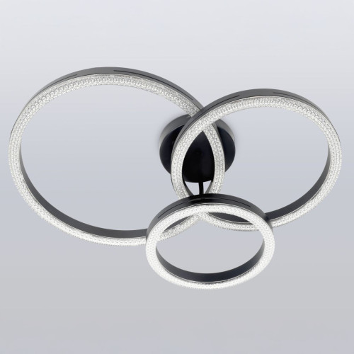 Потолочный светильник Эра Модерн Bloom CLL-1-110W 3K-6K RC BK