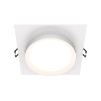 Встраиваемый светильник Maytoni Technical Hoop DL086-GX53-SQ-W