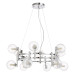 Подвесная люстра Crystal Lux LUXURY SP12 CHROME