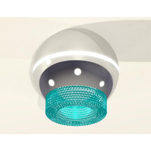 Накладной светильник с дополнительной подсветкой Ambrella Light Techno XS1104020 (C1104, N7194)