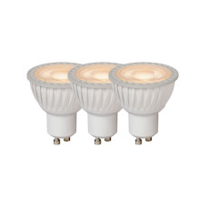 Светодиодная диммируемая лампа (3 шт.) Lucide GU10 5W 3000K 49006/15/31