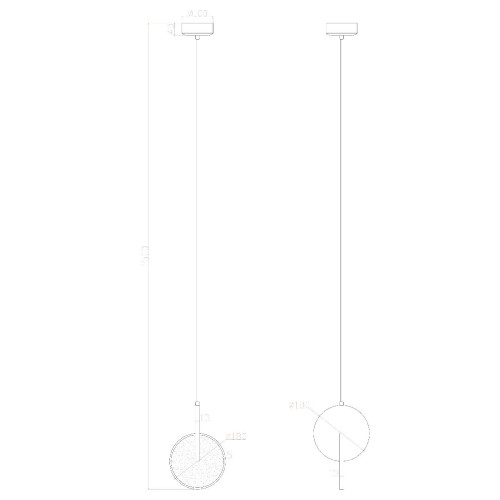 Подвесной светильник Arte Lamp Hannah A1916SP-1GO