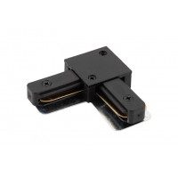 Коннектор L-образный Denkirs DK Track Black TR1102-BK