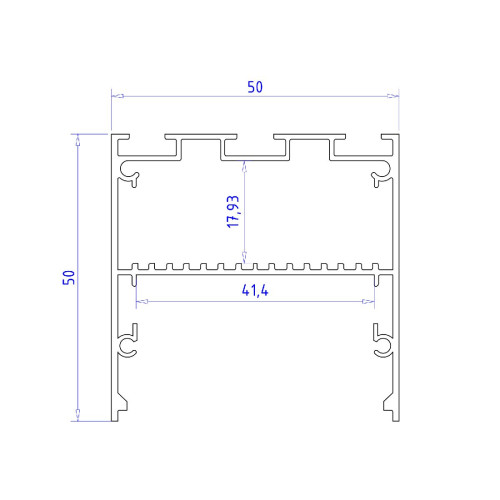 Алюминиевый профиль Ambrella Light Profile System GP3100AL