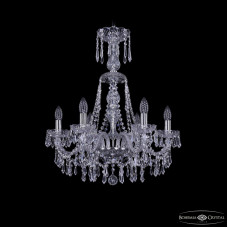 Подвесная люстра Bohemia Ivele Crystal 1403/6/195/XL-65 Ni