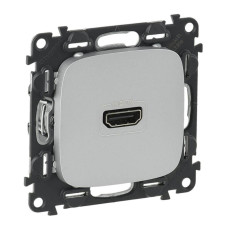 Розетка HDMI Legrand Valena Allure алюминий 754717