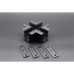 Соединитель Х-образный встраиваемый Aployt Magnetic track 220 APL.0283.00.05