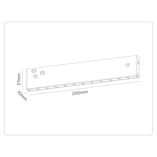 Трековый магнитный светильник Ambrella Light Track System GL2335