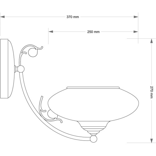 Бра Kutek Casamia CAS-K-1 (P)