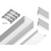 Алюминиевый накладной профиль Ambrella Light Alum Profile GP1750WH