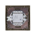 Выключатель двухклавишный на 2 направления Лама TDM Electric SQ1815-0707