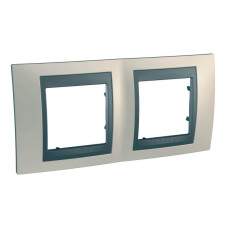 Рамка 2-постовая Schneider Electric Unica Top MGU66.004.295