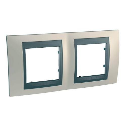 Рамка 2-постовая Schneider Electric Unica Top MGU66.004.295