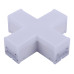 Модульный светильник X-образный Uniel ULO-N11X-12W/6500K IP40 WHITE UL-00013260