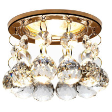 Встраиваемый светильник Ambrella Light Crystal K2051 CL/G