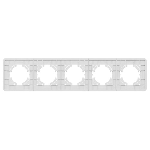 Рамка на 5 постов алюминиевая Arlight FRM-AKIRY-SFAL-5-SR 049746