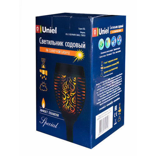 Светильник на солнечных батареях (UL-00004281) Uniel Фонари USL-S-183/PM490 Small Torch