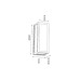 Уличный настенный светильник Arte Lamp Alphard A8526AL-1BK