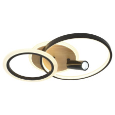 Потолочный светильник Эра Модерн Rondo CLL-1 85W 3K-6,5K RC BK Потолочный светильник Эра Модерн Rondo CLL-1 85W 3K-6,5K RC BK