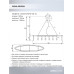 Подвесная люстра Lumien Hall Daneil LH0057/6PO-GD-CL