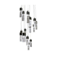 Каскадная люстра Kink Light Аква 08510-15A,02(4000K)