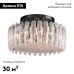 Потолочная люстра Delight Collection MD22027002 MX22027002-D85 matt black
