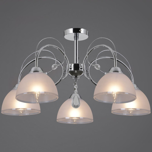 Люстра на штанге ILLUMICO ILLUMICO IL0495-5CSQ-25CH ELITE