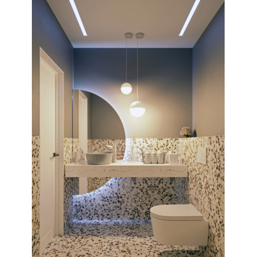 Трековый светильник Arlight LGD-Emisfero-Track-Hang-2TR-R150-11W Warm3000 035946