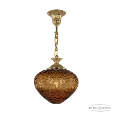 Подвесной светильник Bohemia Ivele Crystal 7003P/23 G Amber/H-1A
