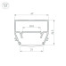 Профиль Arlight STRETCH-S-35-CEIL-CENTER-2000 (GAMMA35) 040699
