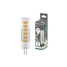 Лампа светодиодная TDM Electric G4 5W 6500K прозрачная SQ0340-0215