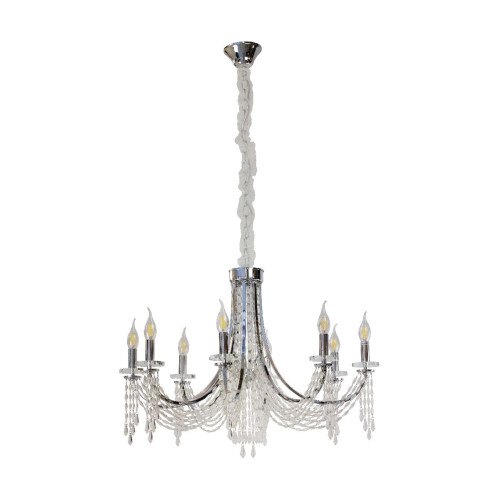 Подвесная люстра AM Group VIORE SP8 Chrome