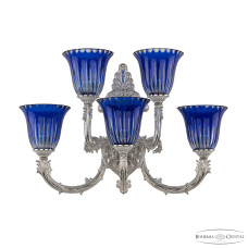 Бра Bohemia Ivele Crystal Florence 7109B15/3+2/210 NW P2 U Clear-Blue/H-1K