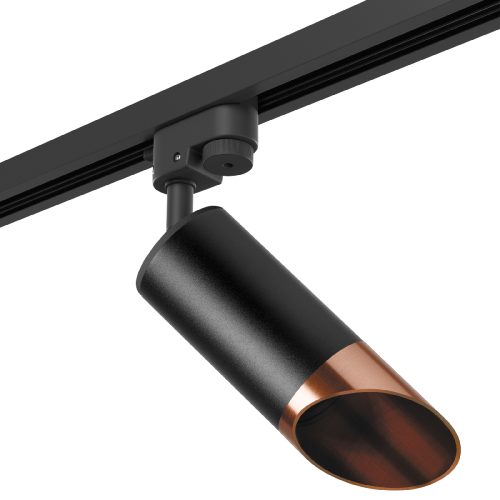 Трековый светильник Lightstar Rullo R1T437130 (214437+592057+201430)