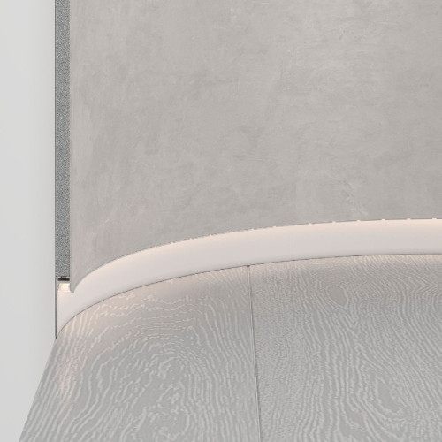 Профиль Arlight PLINTUS-FANTOM-BENT-H35-SIDE-2000 WHITE 043675