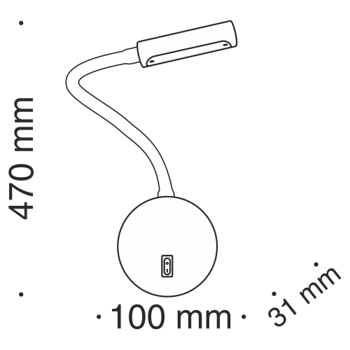 Бра Maytoni Stem C035WL-L3W3K