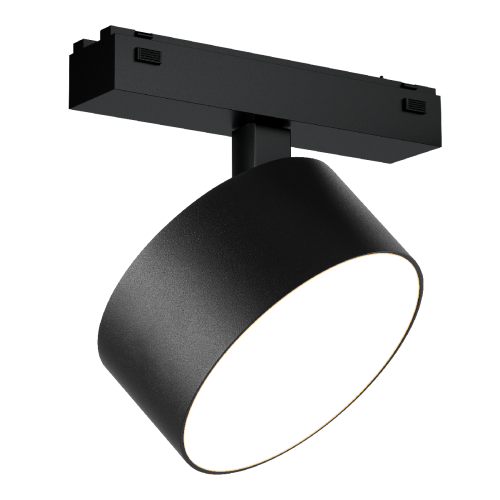 Трековый магнитный светильник iLedex Vision 4825-047-D120-15W-110DG-4000K-BK