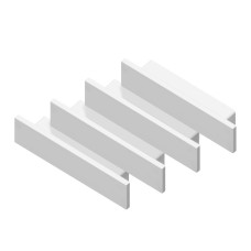 Заглушка (4 шт.) Ambrella Light Alum Profile GP8450