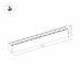 Трековый магнитный светильник Arlight MAG-LASER-45-L320-12W Warm3000 (BK, 15 deg, 24V, DALI) 046528