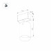 Трековый магнитный светильник Arlight MAG-SPOT-45-R65-18W Warm3000 (BK, 36 deg, 24V, DALI) 046595