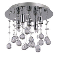 Потолочный светильник Ideal Lux Moonlight PL5 Cromo 094649