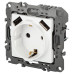 Розетка со шторами и 2 USB Эра 12-4109-01М Б0065728