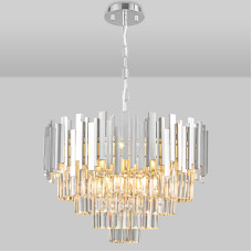 Подвесная люстра Natali Kovaltseva VERTIGO 81440/8C SILVER