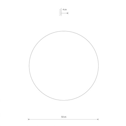 Настенный светильник Nowodvorski Ring Timber Led XL Wood 11292
