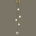 Подвесной светильник Delight Collection MD24001033-5A gold/clear Подвесной светильник Delight Collection MD24001033-5A gold/clear