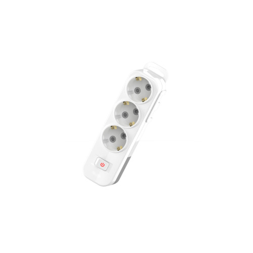 Колодка с/з 3вх с защитными шторками с включателем ELBI Myra 527-010200-302