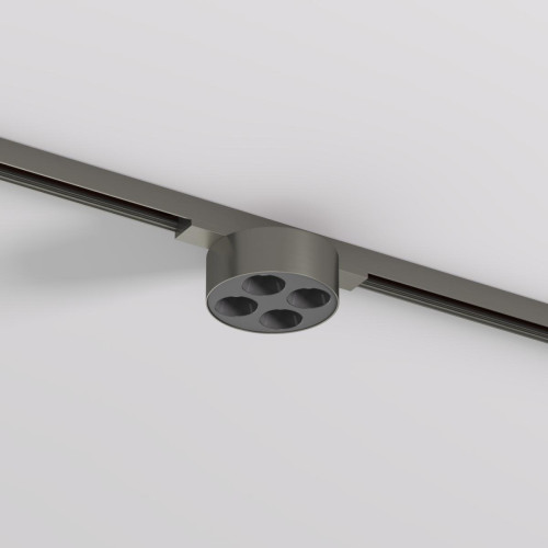 Трековый однофазный светильник Denkirs Shine grill DK5772-DN