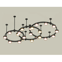 Комплект подвесного светильника Ambrella Light Techno Ring XR92222100 (A9222, A9227, C9233, C9242, C9238, C9232, N8126, N8124)