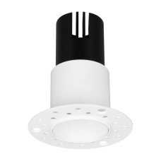 Встраиваемый светильник Arlight MS-INVISIO-TRIMLESS-R55-15W Warm3000 (WH-WH, 36 deg, 230V) (IP54 Металл) 059162